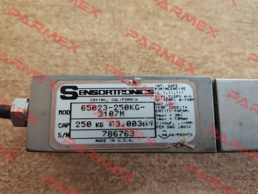 65023-250kg-C3 (S65023025C3) Sensortronics