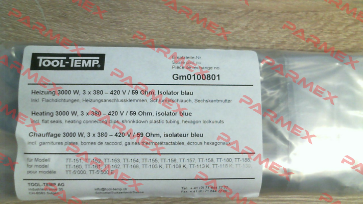 GM0100801 Tool-Temp