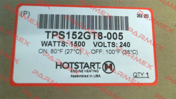 TPS152GT8-005 Hotstart