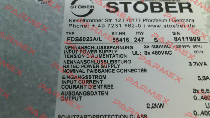FDS5015A/L Stober