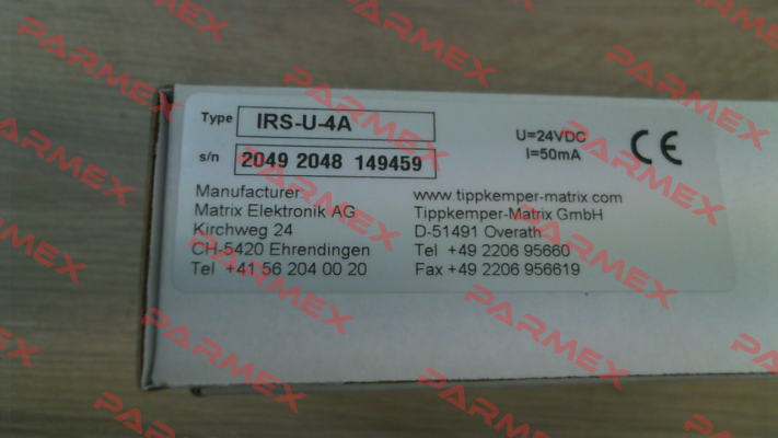 IRS-U-4A / A16010204 Tippkemper