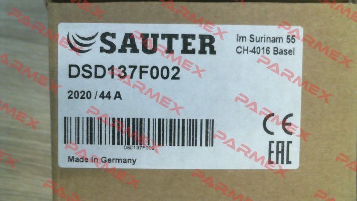 DSD137F002 Sauter