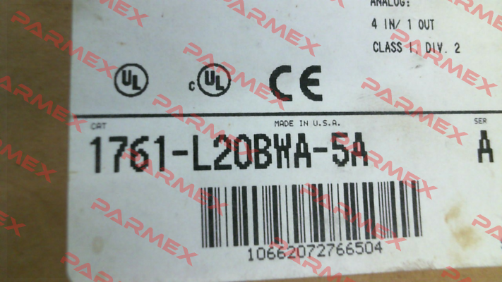 1761-L20BWA-5A Allen Bradley (Rockwell)