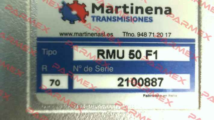 RMU 50 F1 1/70 71B14 Martinena