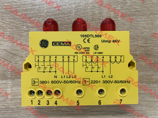 GEP105DTL500 obsolete, alternative  050DSL  ( brand Elfin ) Cema (General Electric)