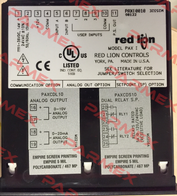 PAXCDL10  Red Lion