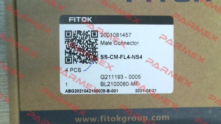 SS-CM-FL4-NS4 Fitok