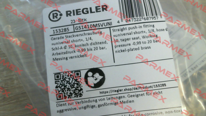 GS1410MSVUNI Riegler