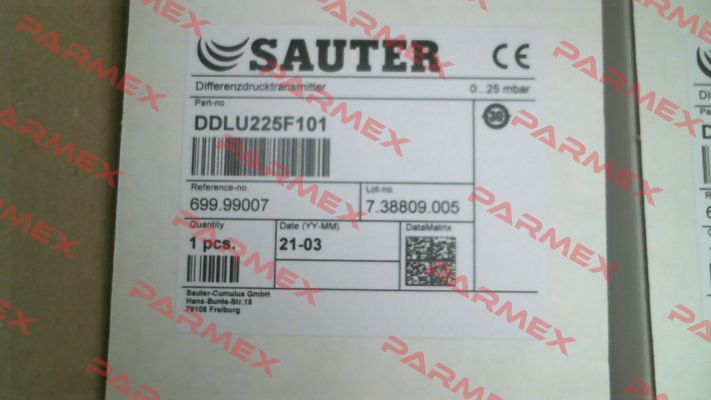 DDLU225F101 Sauter