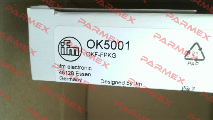 OK5001 / OKF-FPKG Ifm