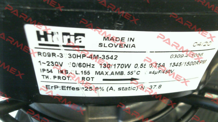 R09R-3330HP-4M-3542 Hidria