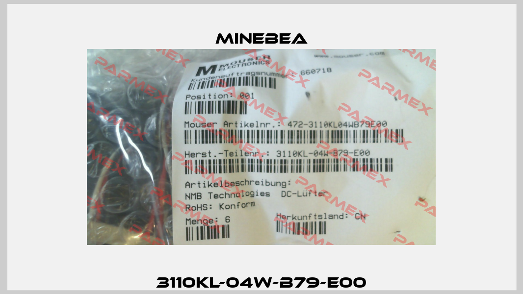 3110KL-04W-B79-E00 Minebea