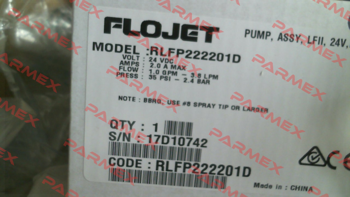 RLFP222201 Flojet Pump