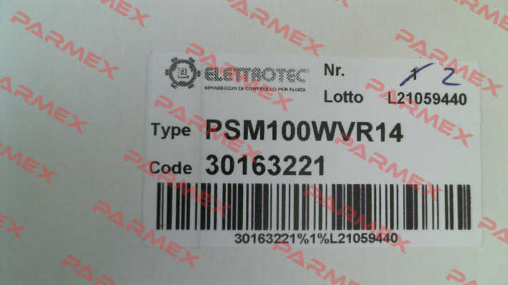 PSM100WVR14 Elettrotec