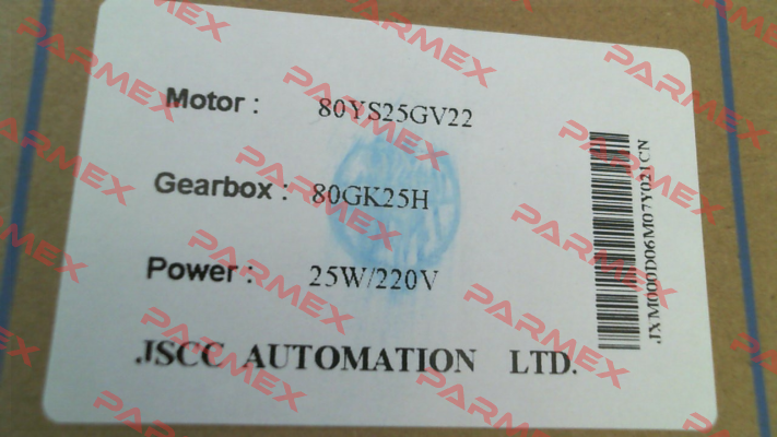 80GK25H JSCC AUTOMATION CO., LTD.