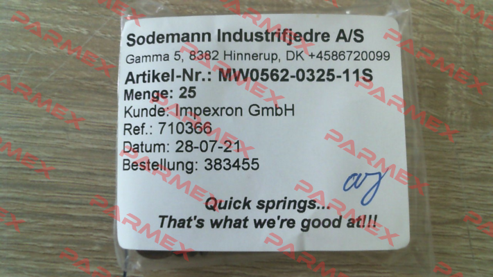 MW0562-0325-11S Sodemann