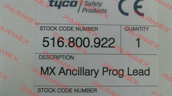 516.800.922 Tyco Fire