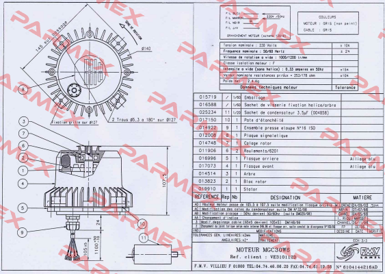 MG030W06 FMV-Lamel (now Ziehl Abegg)