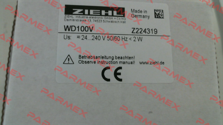 Z224319 Ziehl