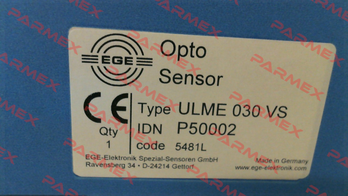 p/n: P50002, Type: ULME 030 VS Ege