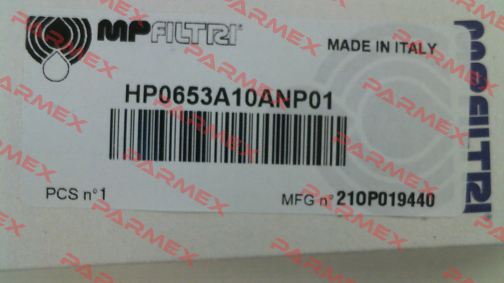 1698 / HP-065-3-A10-A-N-P01 MP Filtri