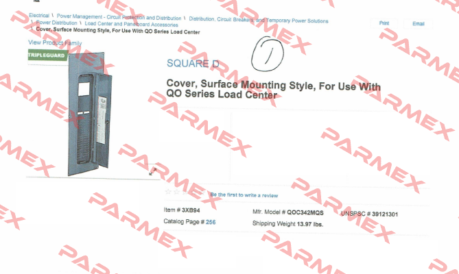 QOC342MQS Square D (Schneider Electric)