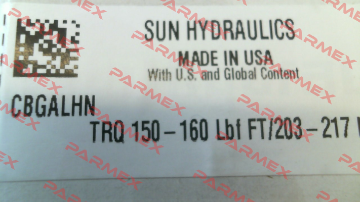 CBGALHN Sun Hydraulics