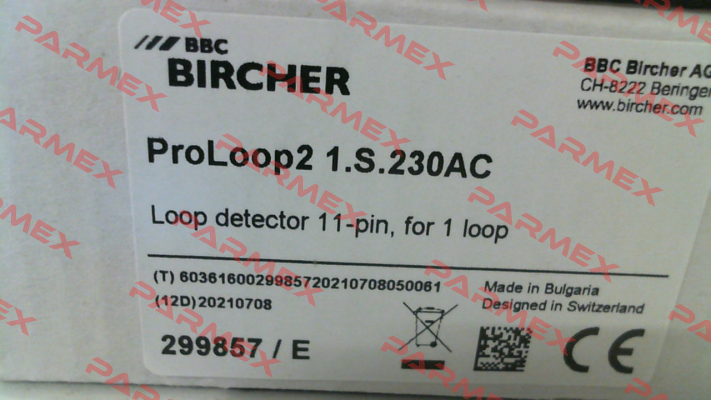 ProLoop2 1.S.230AC Bircher