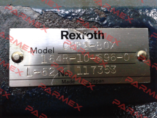 GSP2-BOX 164R-10-696-0 L-62 OEM/customized  Rexroth