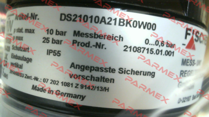 DS21010A21BK0W00 Fischer