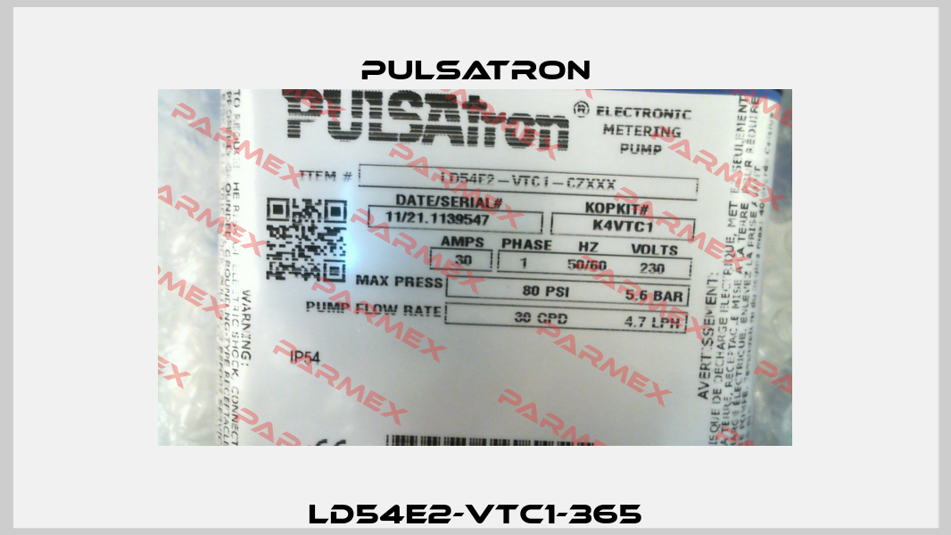 LD54E2-VTC1-365 Pulsatron