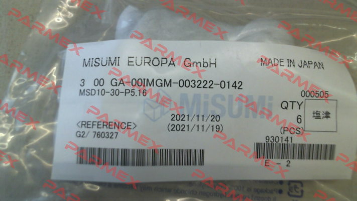 MSD10-30-P5.16 Misumi