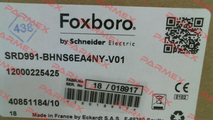 SRD991-BHNS6EA4NY-V01 Foxboro (by Schneider Electric)