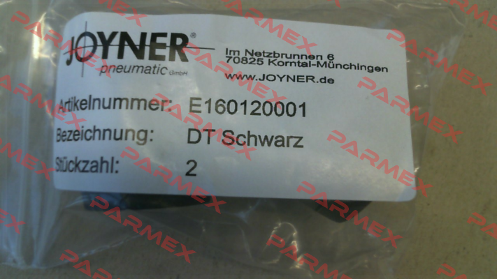 E160120001 Joyner Pneumatic