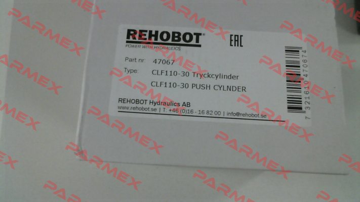 p/n: 47067, Type: CLF110-30 Rehobot