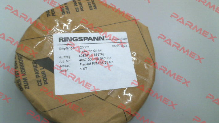 4867-066300-040H33 / FXM 66-25 NX Ringspann