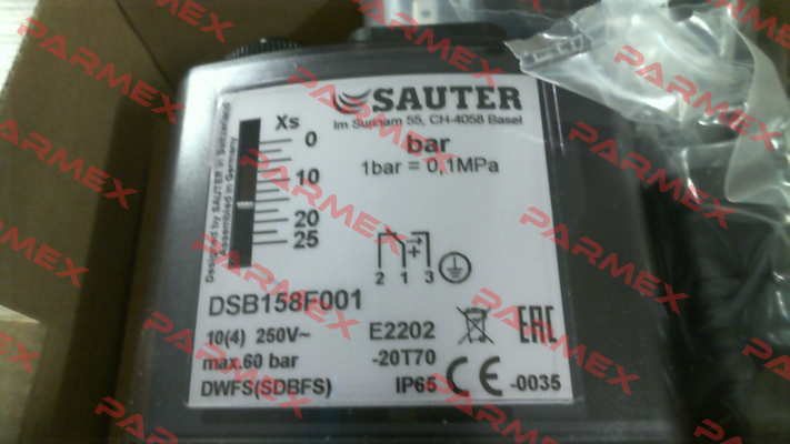 DSB158F001 Sauter