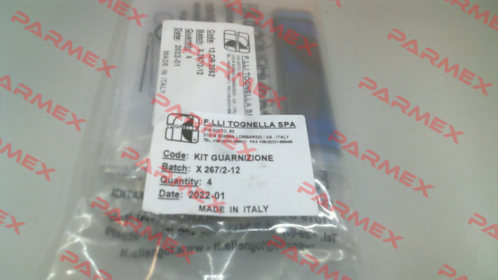 seal set FT267/2-1/2 Tognella