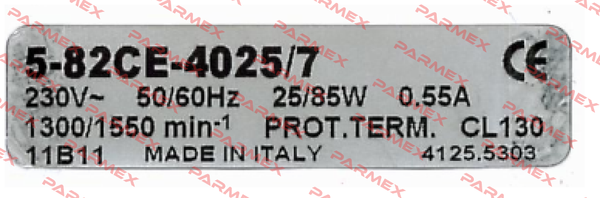 5-82CE-4025/7 Euro Motors Italia