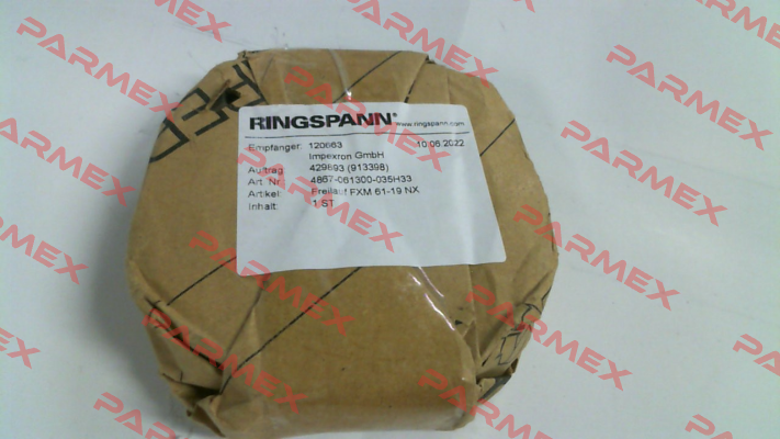 4867-061300-035H33 / FXM 61-19 NX, d 35mm Ringspann