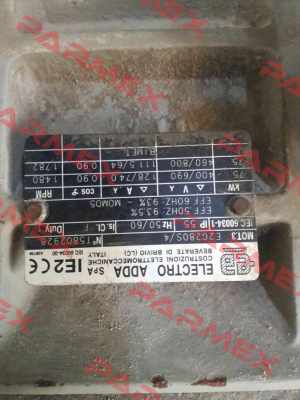 MOT.3 E2G280S/4 Electro Adda