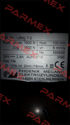 LBM1.7-2  oem Phoenix Mecano