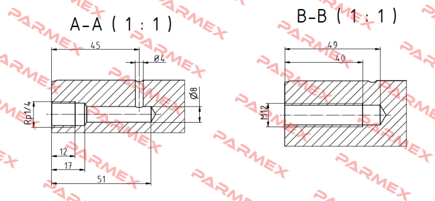 6100006RB61 /  GPN 610 U 6 Poppelmann