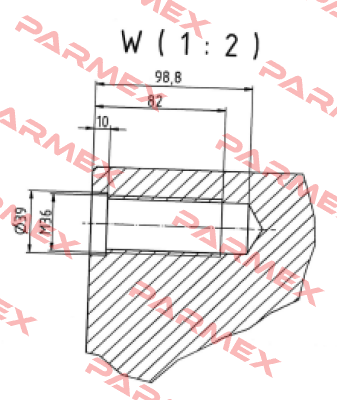 6100027RB61 / GPN 610 U 27 Poppelmann