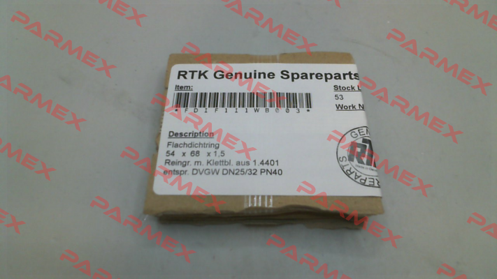 DN 25/32 PN40 RTK Regeltechnik