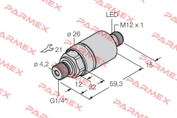 PC040V-204-2UPN8X-H1141 Turck