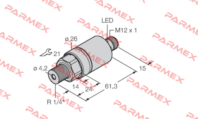 PC010V-210-2UPN8X-H1141 Turck