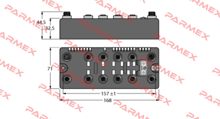 BLCDP-8M12LT-8DI-PD-4DO-2A-P Turck