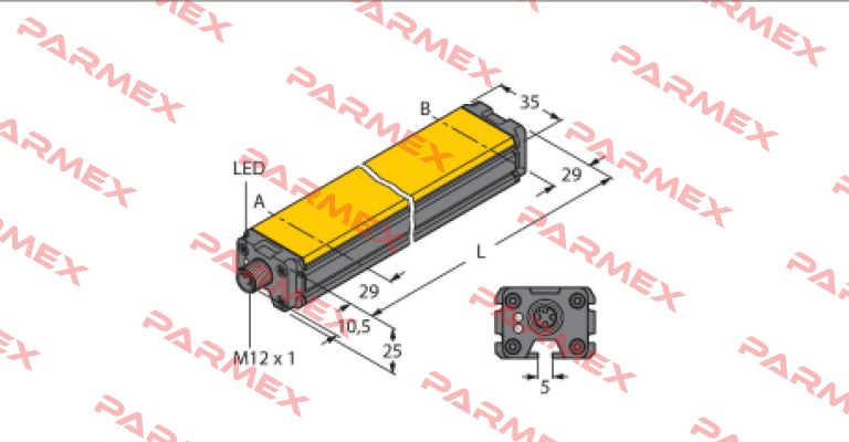 LI800P0-Q25LM0-ESG25X3-H1181 Turck