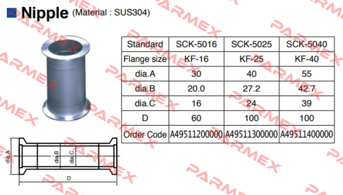 SCK-5025 ULVAC